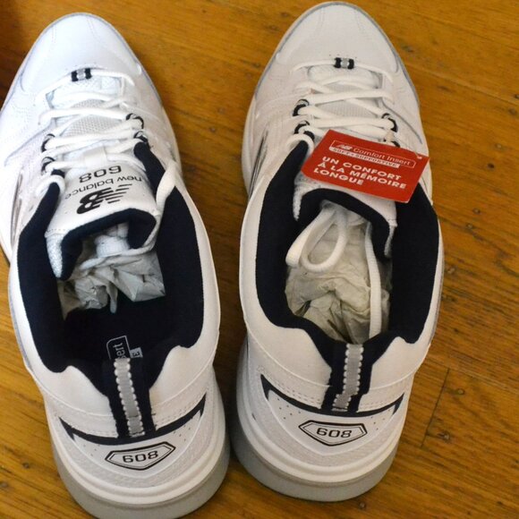 New Balance Men's Leather 608 V5 Casual Comfort Cross Trainer Size 11 - Picture 4 of 9